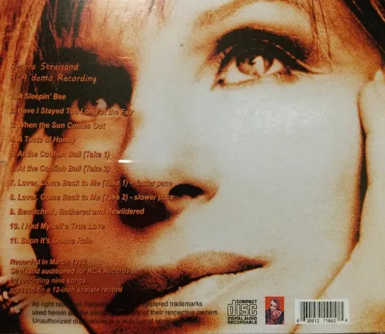 Barbra Streisand / RCA Demo Recording 1962 (1CDR)