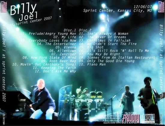 BILLY JOEL / AT SPRINT CENTER 2007 (2CDR)