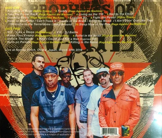 PROPHETS OF RAGE / OSAKA 2018 (2CDR)