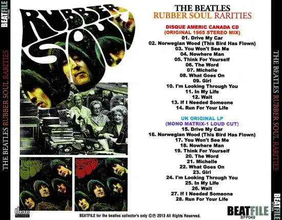 THE BEATLES / RUBBER SOUL RARITIES (1CDR)