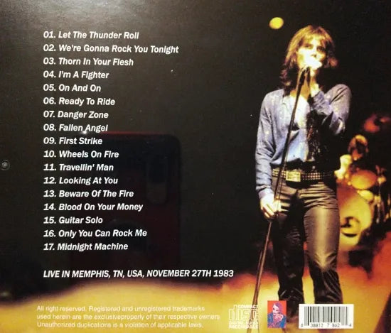 COBRA / SECOND STRIKE SOUNDBOARD (1CDR)