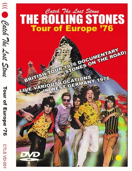 THE ROLLING STONES / TOUR OF EUROPE'76 (1DVDR)