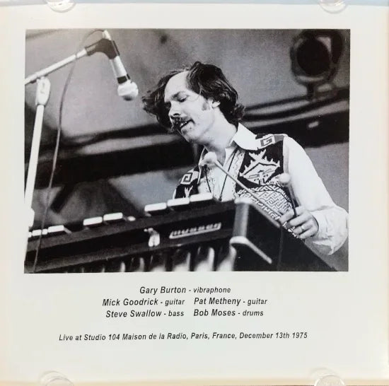 Gary Burton Quintet / Paris 1975 STEREO SOUNDBOARD (2CDR)