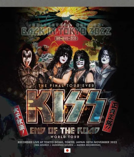 KISS / Back in Tokyo 2022 Collector's Edition (1BDR+1DVDR+2CDR)