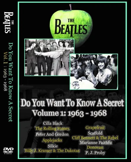 THE BEATLES / DO YOU WANT TO KNOW A SECRET Vol.1 1963 -1968 (1DVDR)