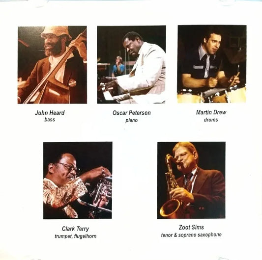 Oscar Peterson Trio & Clark Terry, Zoot Sims / Live in Norway 1981 STEREO SOUNDBOARD (2CDR)