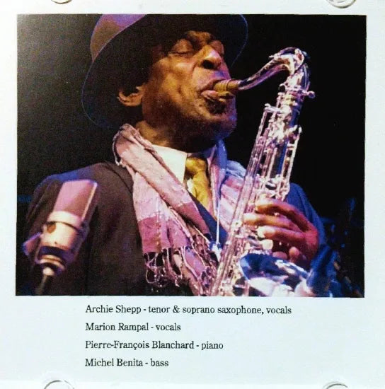 ARCHIE SHEPP & MARION RAMPAL / GLATT & VERKEHRT FESTIVAL 2022 STEREO SOUNDBOARD (1CDR)