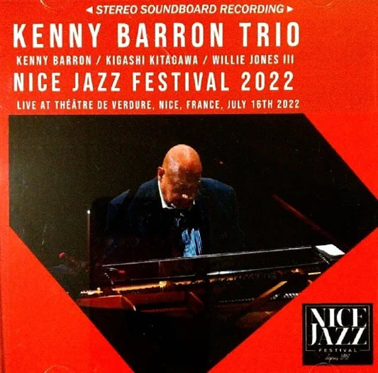 KENNY BARRON / NICE JAZZ FESTIVAL 2022 STEREO SOUNDBOARD (2CDR)