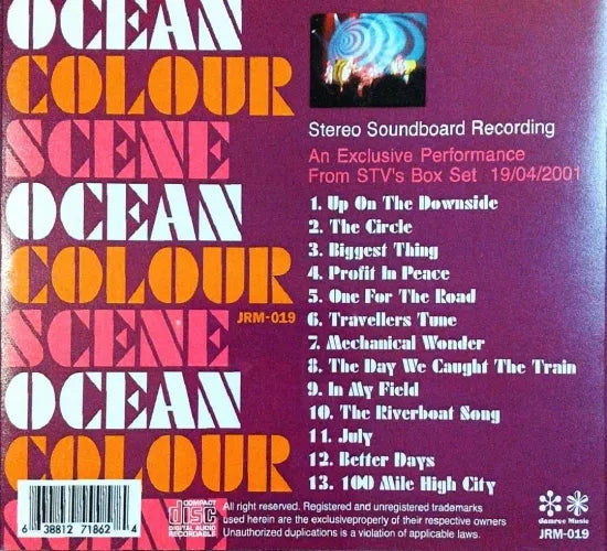 OCEAN COLOUR SCENE / AN EXCLUSIVE PERFORMANCE SOUNDBOARD (1CDR)