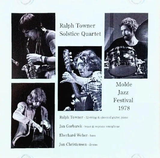 RALPH TOWNER SOLSTICE QUARTET / MOLDE JAZZ FESTIVAL 1978 STEREO SOUNDBOARD (1CDR)