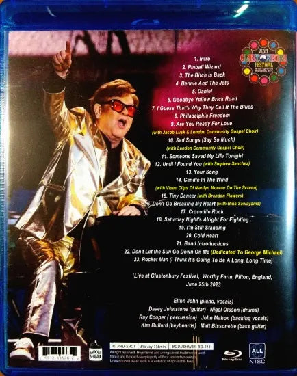 ELTON JOHN / DESPEDIDA PERFECTA EN EL FESTIVAL DE GLASTONBURY 2023 (1BDR)
