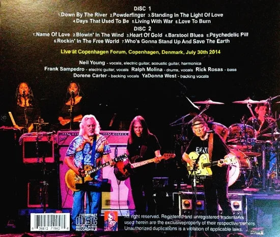 NEIL YOUNG AND CRAZY HORSE / COPENHAGEN 2014 (2CDR)