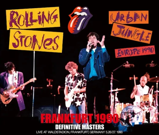 THE ROLLING STONES / FRANKFURT 1990 DEFINITIVE MASTERSS (4CDR)