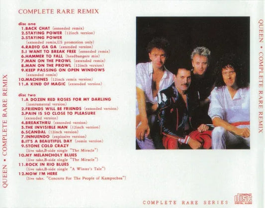 QUEEN / COMPLETE RARE REMIX (2CDR)