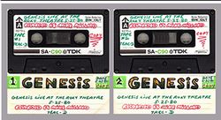GENESIS / THE ROXY 1980 MIKE MILLARD FIRST GENERATION TAPES (2CDR)