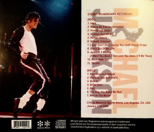 Michael Jackson / Bad Tour Final Show 1989 (2CDR)