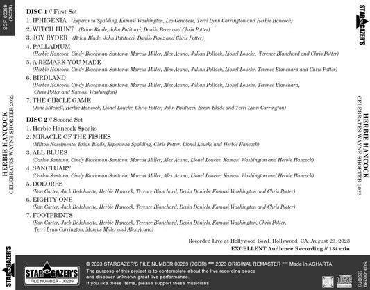 HERBIE HANCOCK / CELEBRATES WAYNE SHORTER 2023 (2CDR)