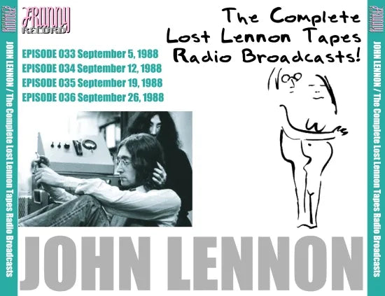 JOHN LENNON / LOST LENNON TAPES : EPISODE 033-036 (4CDR)