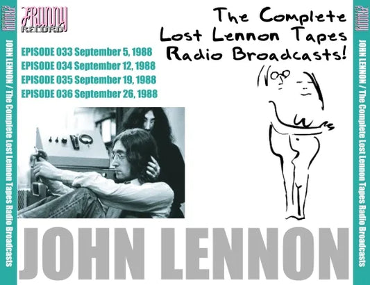JOHN LENNON / LOST LENNON TAPES : EPISODE 033-036 (4CDR)