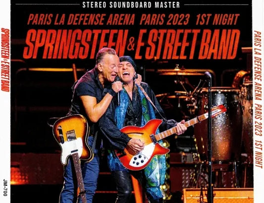BRUCE SPRINGSTEEN & E STREET BAND / PARIS 2023 1ST NIGHT STEREO SOUNDBOARD (3CDR)
