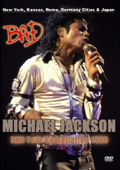 MICHAEL JACKSON / BAD TOUR COMPILATION 1988 (1DVDR)