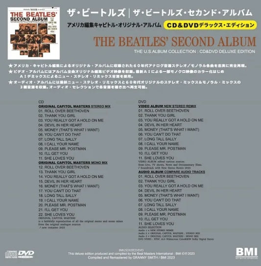 THE BEATLES / SECOND ALBUM THE U.S.ALBUM COLLECTION (1CD+1DVD)