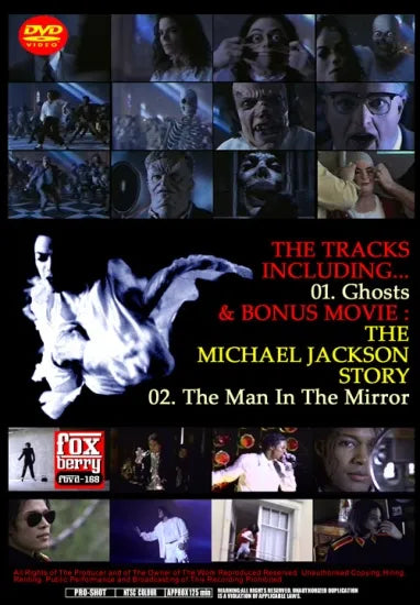 MICHAEL JACKSON / GHOSTS & OTHER DELICHTS PRO SHOT (1DVDR)