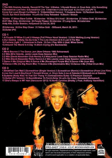 Prince / Plectrum Electrum PRO-SHOT (1DVDR+3CDR)