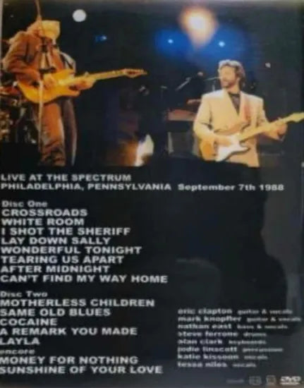 ERIC CLAPTON / 25TH ANNIVERSARY TOUR (1DVDR)