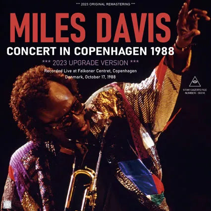 MILES DAVIS / CONCERT IN COPENHAGEN 1988 2023 UPGRADE VERSION (2CDR)