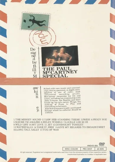 PAUL McCARTNEY / EL ESPECIAL DE PAUL McCARTNEY (1 DVD)