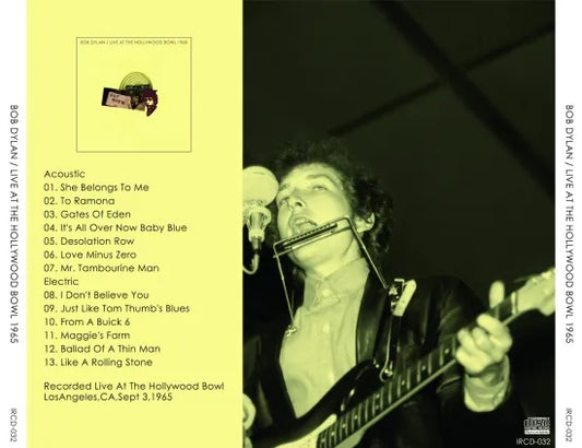 BOB DYLAN / LIVE AT THE HOLLYWOOD BOWL 1965 (1CDR)