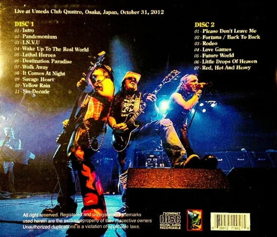 PRETTY MAIDS / LETHAL HEROES IN OSAKA (2CDR)