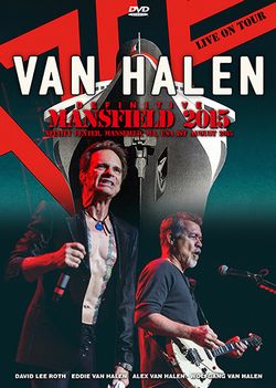VAN HALEN / MANSFIELD DEFINITIVO 2015 (1DVDR)