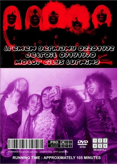 MC5 / 1970-1972 & MORE (1DVDR)