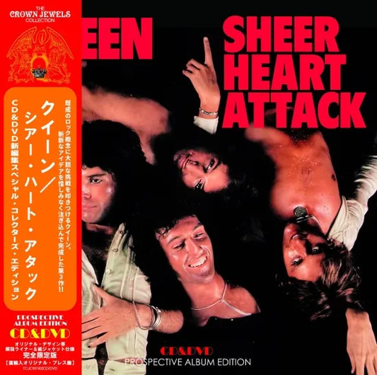 QUEEN / SHEER HEART ATTACK PROSPECTIVE ALBUM EDITION (1CD+1DVD)
