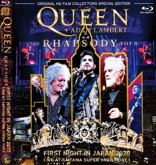 QUEEN / FIRST NIGHT IN JAPAN 2020 LIVE AT SAITAMA SUPER ARENA DAY 1 (1BDR+1DVDR+2CDR)