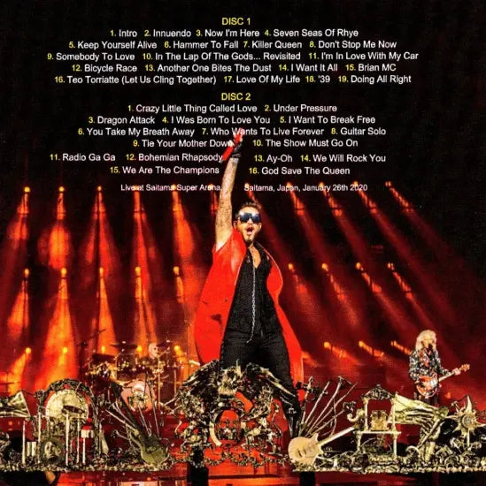QUEEN / LIVE AT SAITAMA SUPER ARENA 2020 (1BDR+Bonus 2CDR)