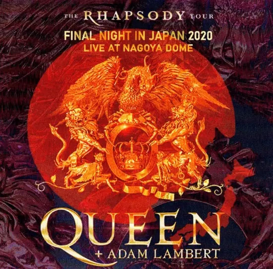 QUEEN + ADAM LAMBERT / FINAL NIGHT IN JAPAN 2020 LIVE AT NAGOYA DO ΜΕ (1BDR+2CDR)