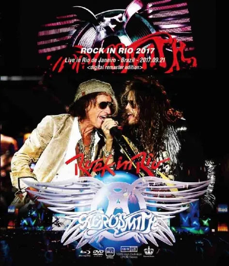 AEROSMITH / Rock in Rio 2017 digtal remaster version (1BDR+1DVDR)