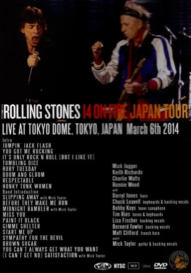 THE Rolling Stones / Tokyo Dome 3rd Night (1DVD)