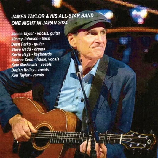 JAMES TAYLOR & HIS ALL-STAR BAND / ONE NIGHT IN JAPAN 2024 (2CDR)