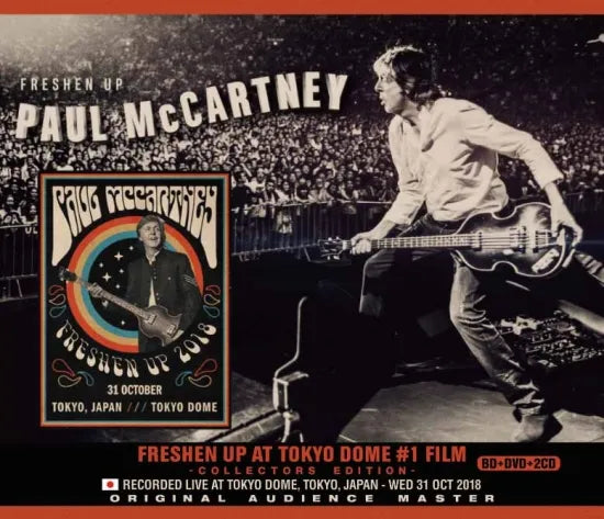 Paul McCartney / FRESHEN UP AT TOKYO DOME #1 Film Collector’s Edition (1BDR+1DVDR+2CDR)