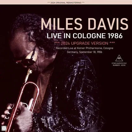 MILES DAVIS / VERSIÓN ACTUALIZADA 2024 EN VIVO EN COLONIA 1986 (2 CD)