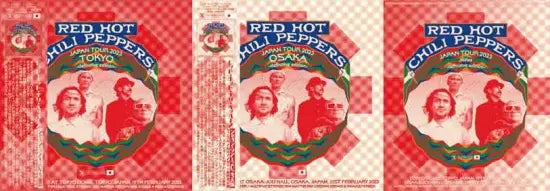 Red Hot Chili Peppers / Gira por Japón 2023, Edición Definitiva, Edición Limitada (4 CD con 2 CD adicionales)