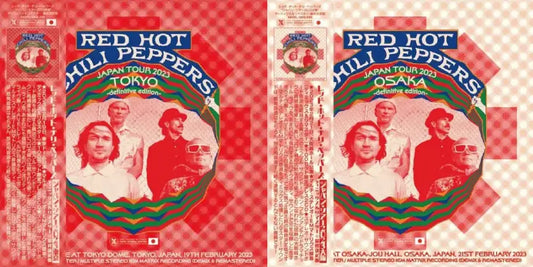 Red Hot Chili Peppers / Gira por Japón 2023 TOKIO + OSAKA Edición definitiva 2 Set 4 CD