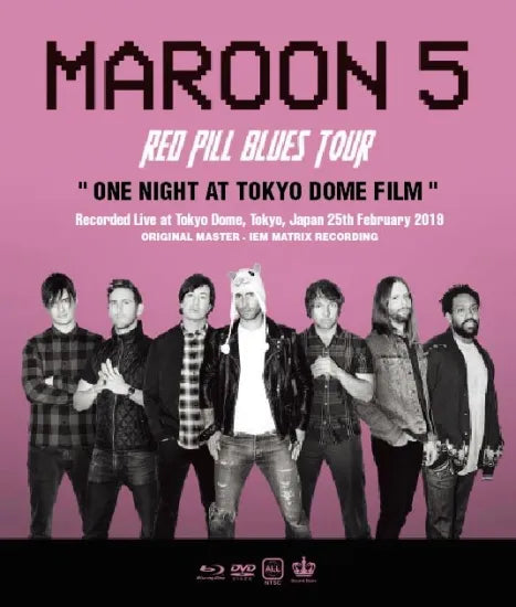 MAROON 5 / RED PIL BLUES TOUR One Night at Tokyo Dome 2019 Film (1BDR+1DVDR)