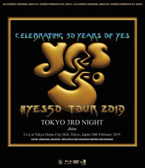 YES / #YES 50 TOUR 2019 Live in Tokyo 3rd Night Film (1DVD+1BDR)