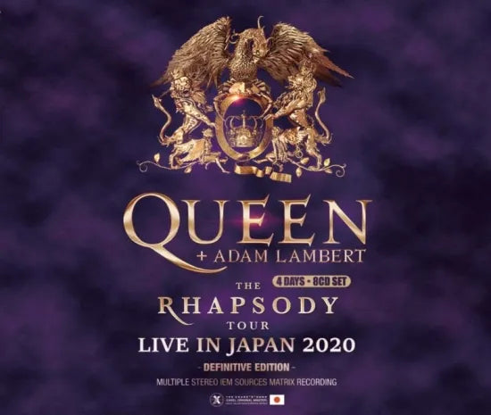 QUEEN + Adam Lambert / THE RHAPSODY TOUR LIVE IN JAPAN 2020 Limited Edition (8CD)