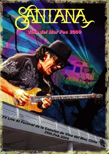 SANTANA / Vina Del Mar Fes 2009 (1DVDR)
